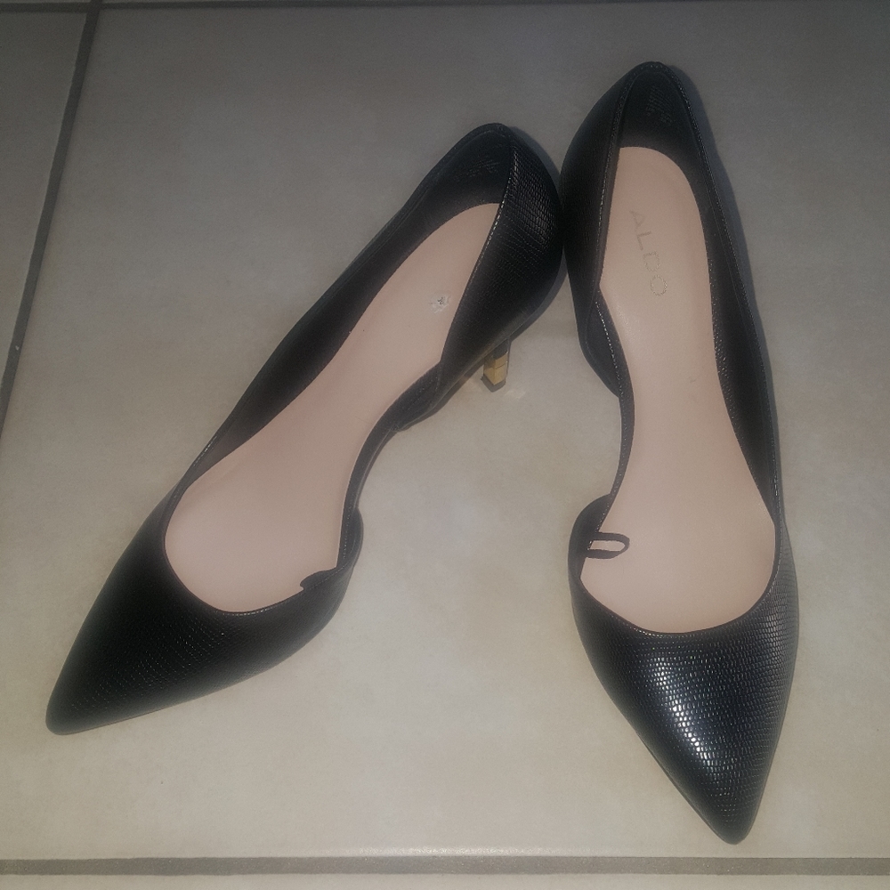 Aldo Cadussa black heels